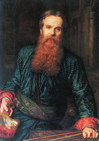 William Holman Hunt Selfportrait Germany oil painting art
